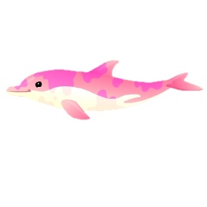 Pink Splotch Dolphin